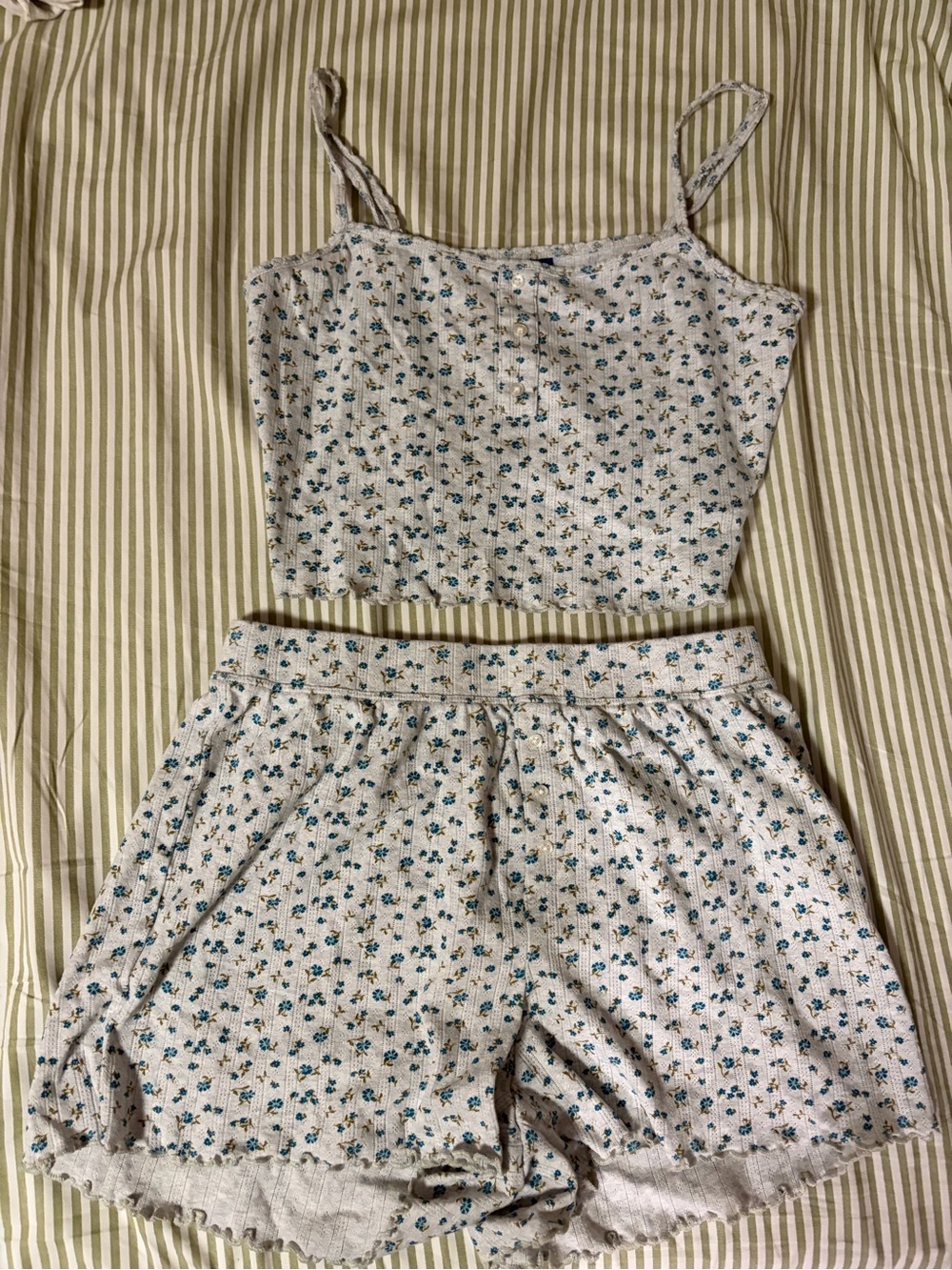 Old Navy cami and shorts pj set